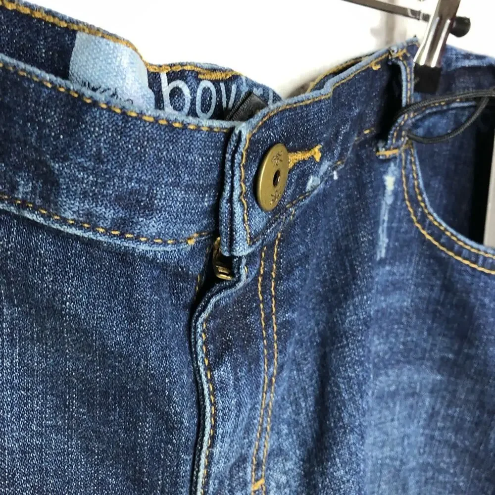 Mossimo boyfriend premium denim shorts size 14 NWT